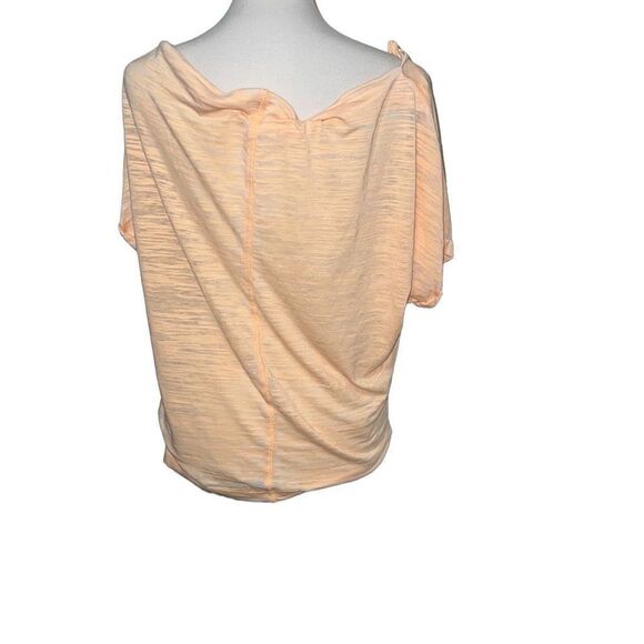 Free People | We the Free Astrid Tee Apricot Off the Shoulder Top Sz L Large - Picture 4 of 9